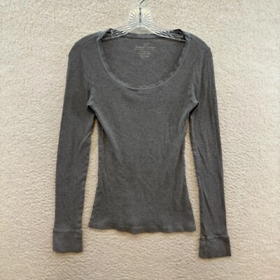 Top Y2K Vintage Manga Larga Pequeño Gris Bella Swan Boho Fairy Grunge Whimsigoth Foto 1 de 4