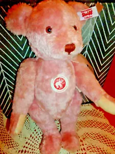 Steiff "Silk Petsy Rose" EAN 682896 LED 50/1500, 12" Orso completamente snodato ESAURITO - Foto 1 di 10