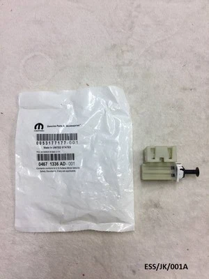 GENUINE MOPAR Brake Light Switch for Jeep Wrangler TJ & JK 1997-2016 ESS/JK/001A - Image 1 of 4