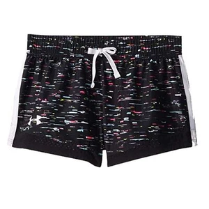 Under Armour Sprint Printed Shorts - Black and White - Picture 1 of 6