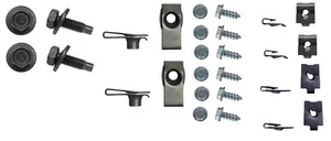 1966 Mustang Grille Hardware 16 Piece Kit - Best on the Market - USA - New - Picture 1 of 1