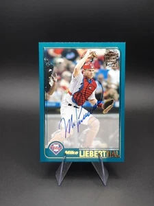 2019 Archives Fan Favorite Autographs Mike Lieberthal Card FFA-ML Phillies Auto - Picture 1 of 2