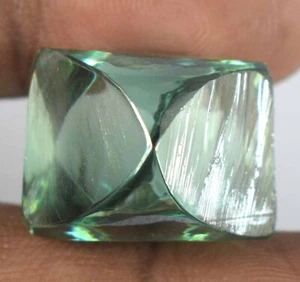 Loose CVD Diamond H-I Fancy Green VVS1 Clarity 44.80 Ct Certified Free Shipping - Picture 1 of 8