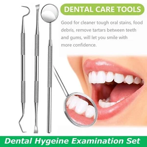 Dental Instruments Tools Scaler Scraper Oral Hygeine Deep Cleaning Set Kit Teeth - Picture 1 of 7