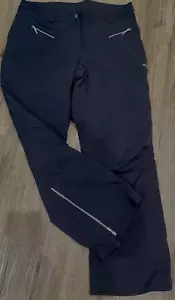 OBERMEYER Lennox Black Ski Snowboard Winter Pants Size 14 - Picture 1 of 8