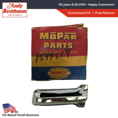 Dodge Royal 1955 personalizado pasajero derecho barra parrilla lateral tapa cromada 1599519 nuevo de lote Foto 1 de 4