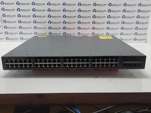 CISCO Network Switch WS-C3650-48PQ, Grade C, SKU 15960 - Picture 1 of 3