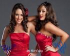 Bella Twins 03 WWE - WWF - AEW - Sexy Divas Champ Autographed Celebrity Reprint