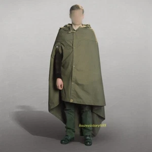 Ejército ruso Capa soviética Tienda militar Poncho Abrigo de lluvia con capucha URSS ¡Original! - Imagen 1 de 7