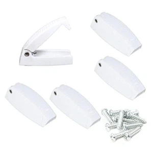 5 Pack RV Baggage Door Catch Camper Trailer Storage Door Latch Hook Door - Picture 1 of 7