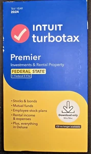 Intuit turbotax 2024 premier - Picture 1 of 3