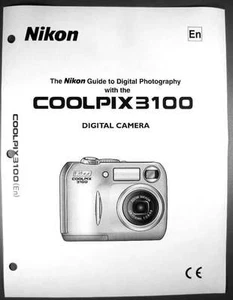 Guía de instrucciones para cámara digital Nikon CoolPix 3100 - Imagen 1 de 1