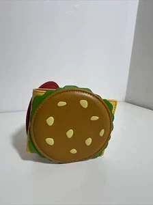 Nickelodeon Spongebob Krabby Patty 3D Burger Bi-Fold Wallet - Picture 1 of 3