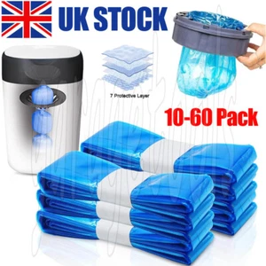 Disposal Nappy Bin Refills Cassettes for AngelCare,Tommee Tippee Twist & Click - Picture 1 of 14