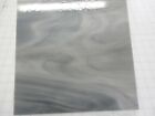 Gray White Wispy 4x7 Stained Glass SHEETS OR 110 Mosaic Tiles-Hint of blue!