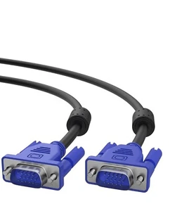 Cable Weduda VGA a VGA 6 pies, 15 pines 1080P Full HD macho a macho cabina de monitor... - Imagen 1 de 3