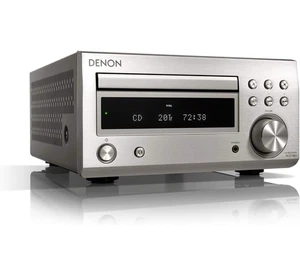 Sistema Hi-Fi Denon RCD-M41DAB con receptor de CD y Bluetooth - Plateado A (NUEVO) - Imagen 1 de 8