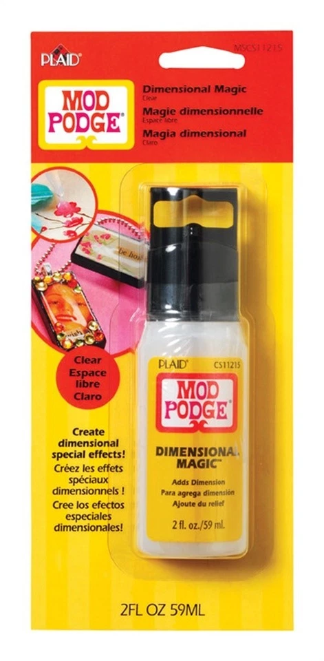 Plaid CS11215 Flexible Mod Podge Dimensional Magic Glue 2 oz. (Pack of 3) - Image 1 of 1