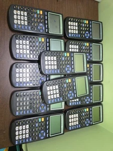 12 TI 83 PLUS CALCULATORS NOT WORKING/ FOR PARTS OR REPAIR ONLY - Picture 1 of 14