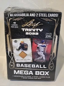 2023 Leaf Trinity Baseball Sealed New Blaster Value Box - Bild 1 von 2