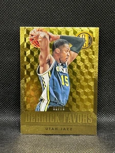 2014-15 Panini Gold Standard Derrick Favors #8 Gold AU /79 - Picture 1 of 2