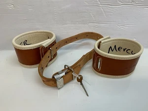 Humane Restraint XL AJ-201 With Short Leather Belt & Key S8224 - Picture 1 of 4