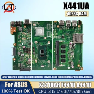 For ASUS VivoBook F441U A441U Laptop Motherboard X441UAR X441UVK X441UWith CPU - Afbeelding 1 van 6