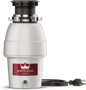 Triturador base 1 2 L en 2600 cable continuo incluido fregadero cocina potente - Imagen 1 de 12