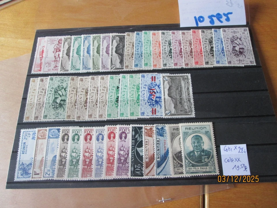Timbres de la réunion - Imagen 1 de 1