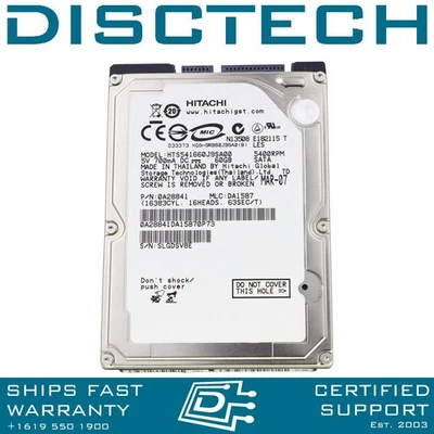 Hitachi Travelstar 5K160 0A28841 SATA Hard Drive - Image 1 of 3
