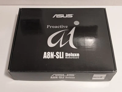 Asus A8N-SLI Deluxe Motherboard AMD Socket 939 + 2 GB RAM + AMD Athlon 64 3000+ - Image 1 of 4