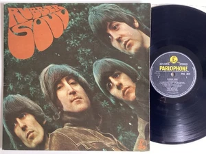 BEATLES RUBBER SOUL VINYL LP ORIGINAL 1965 STEREO PARLOPHONE PCS 3075  (u - Picture 1 of 13