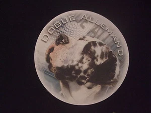 Tapis de souris - DOGUE ALLEMAND ARLEQUIN OREILLES NON  COUPEES - Picture 1 of 1