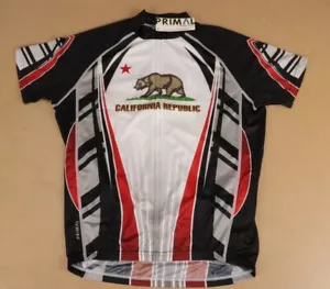 Primal California Republic Cycling Jersey Sizes Lg and XL - Picture 1 of 7