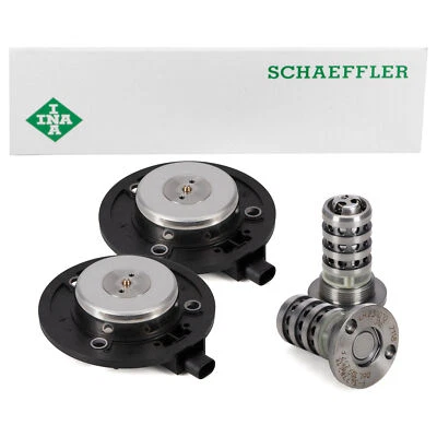 2x INA Zentralmagnet 2x Steuerventil Nockenwellenverstellung für VAG 1.8/2.0TFSI - Bild 1 von 3