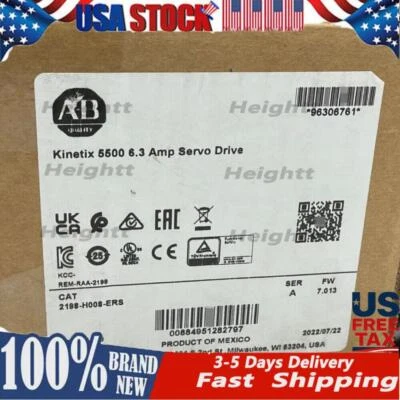 AB 2198-H008-ERS Kinetix 5500 Servo Driver AB 2198H008ERS AB  US Free Tax - Image 1 of 4