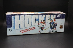 1976/77 Topps Hockey Empty Display Box (BBCE) - Picture 1 of 4