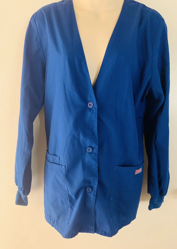 Cherokee scrub jacket Blue Size Small Good Condition Clearance Sale - Image 1 of 4