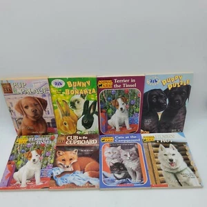 Animal Ark Books Lot of 8 Paperbacks Animal Ark Pets 1 15 8 30 34 36 Scholastic - Picture 1 of 12