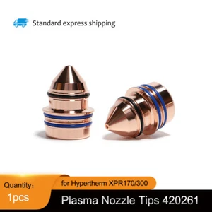 Puntas de boquilla YOUCU 420261 1/5 pieza para antorcha de plasma 170A XPR170/300 - Imagen 1 de 4