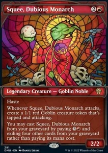 MTG Magic the Gathering Squee, Dubious Monarch (291/462) Dominaria United LP - Picture 1 of 1