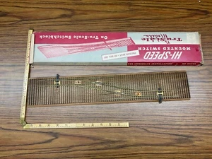 TruScale Model HO Gauge No.4 Left Hand Brass Crossover - Picture 1 of 5