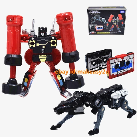 Transformers Masterpiece MP15 Rumble & Jaguar Cassettes Action Figure Toy New Cover