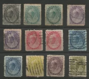 Canadá 1898-1902 valores a 20c usado tonos inc ect - Imagen 1 de 1