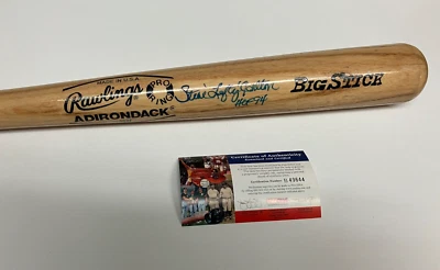 Steve Carlton HOF 94 Signed Autographed Rawlings Big Stick Full Size Bat PSA DNA - Image 1 of 4