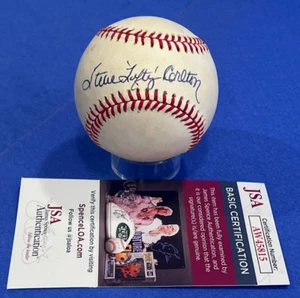Steve Lefty Carlton Signed RON Baseball Philadelphia Phillies JSA AW45815 - Picture 1 of 9