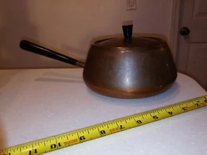 Vintage Spring CULINOX Switzerland Copper/Stainless Steel POT With Lid #72 Used - Picture 1 of 6