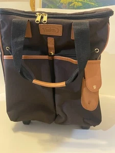 Vinaferro Black Multiple Wine Bottles Travel Case Bag Handle - Picture 1 of 6