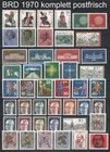 Bund komplett 1970, 1971, 1972, 1973, 1974, 1975, 1976, 1977, 1978, 1979 ** BRD