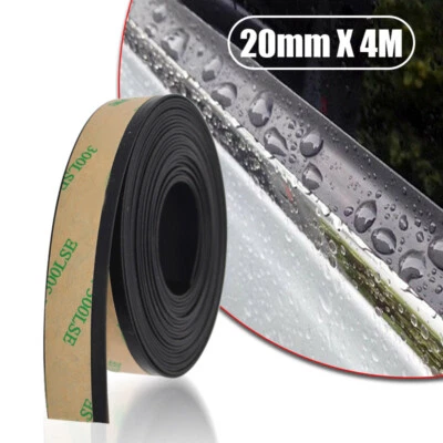4M Car Rubber Seal Strip Door Window Molding Edge Trim Protector Guard Universal - Image 1 of 4